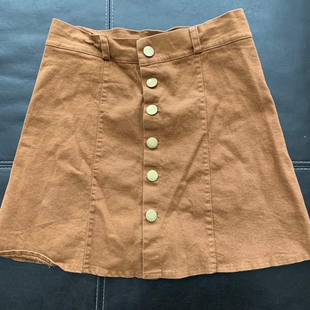 Tan skirt